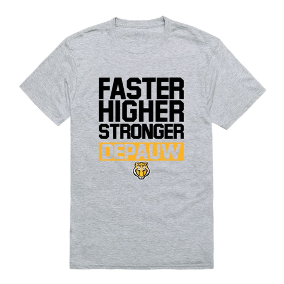 DePauw University Tigers Workout T-Shirt Tee
