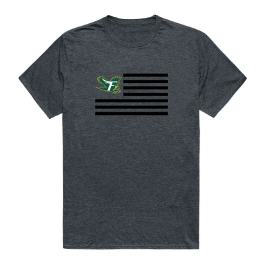 Fitchburg State University Falcons USA Flag T-Shirt Tee