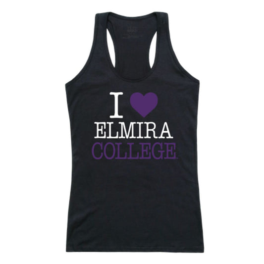 I Love Elmira College Soaring Eagles Womens Tank Top