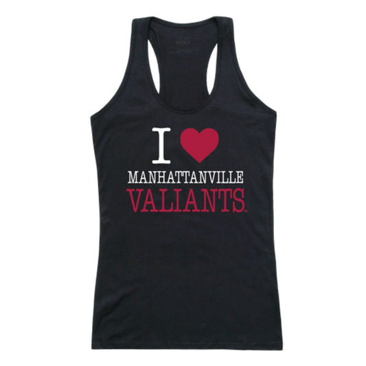 I Love Manhattanville College Valiants Womens Tank Top