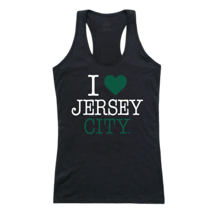 I Love New Jersey City University Knights Womens Tank Top