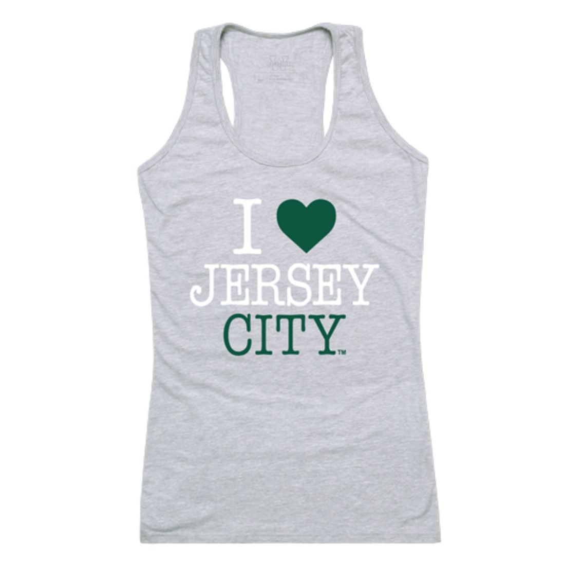 I Love New Jersey City University Knights Womens Tank Top