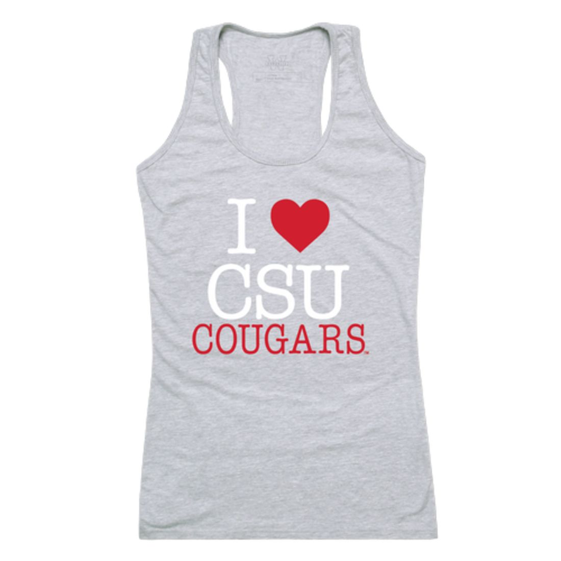 I Love Columbus State University Cougars Womens Tank Top