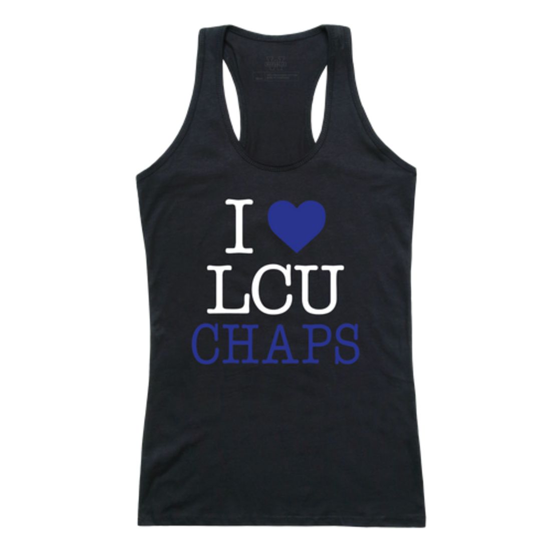 I Love Lubbock Christian University Chaparral Womens Tank Top