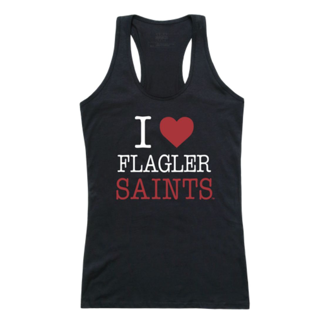 I Love Flagler College Saints Womens Tank Top