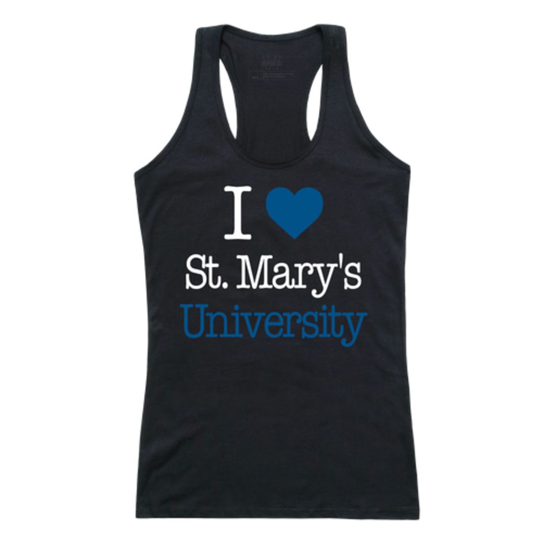 I Love St Marys University Rattlers Womens Tank Top