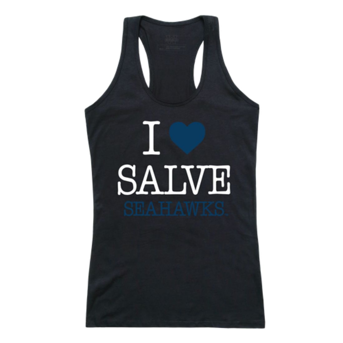 I Love Salve Regina University Seahawks Womens Tank Top