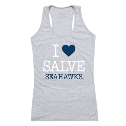 I Love Salve Regina University Seahawks Womens Tank Top