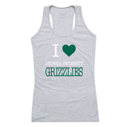 I Love Georgia Gwinnett College Grizzlies Womens Tank Top
