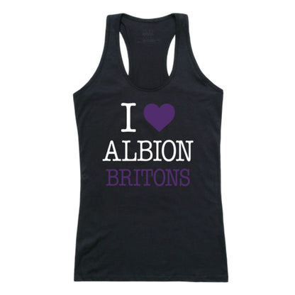 I Love Albion College Britons Womens Tank Top