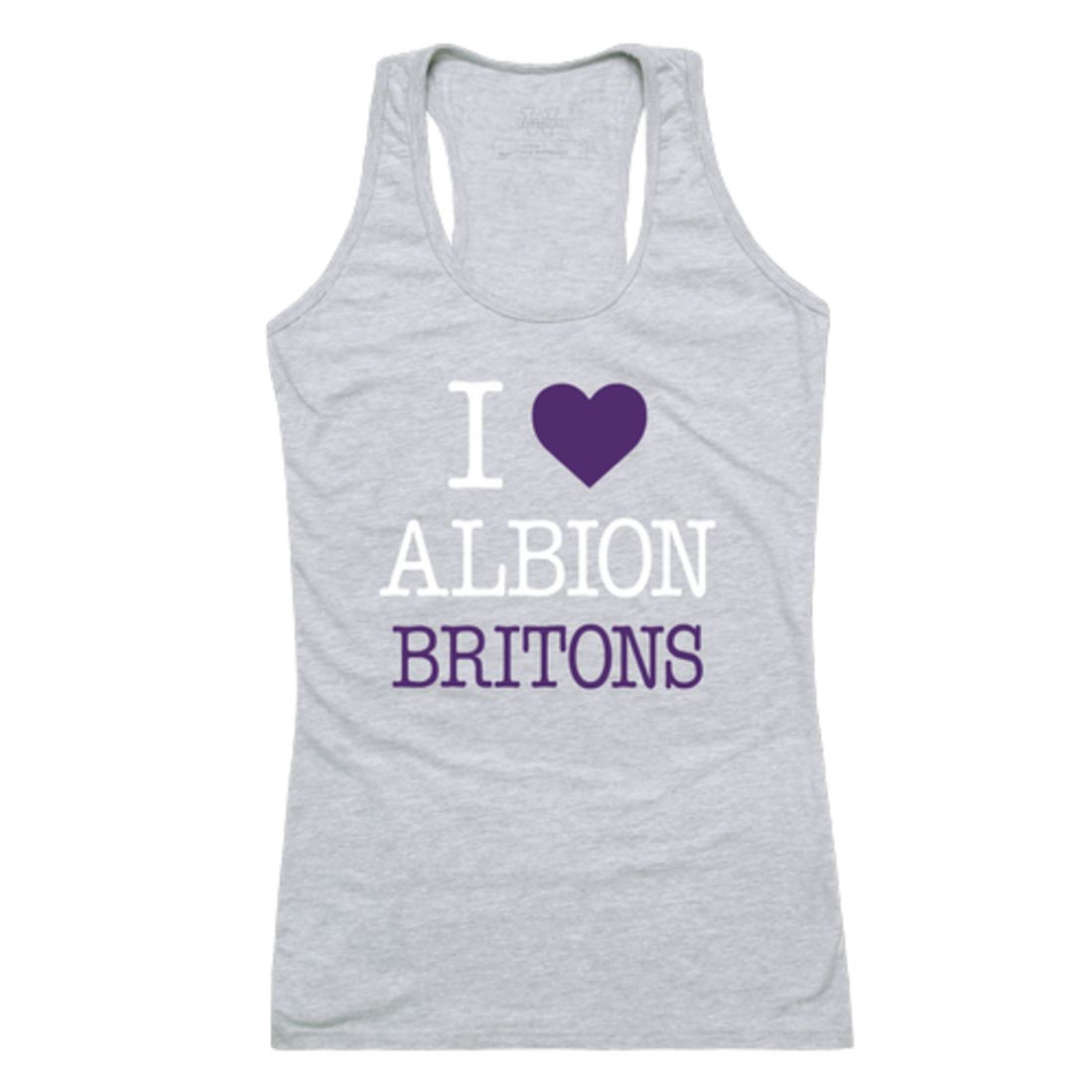 I Love Albion College Britons Womens Tank Top
