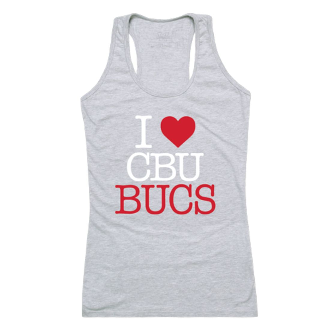 I Love Christian Brothers University Buccaneers Womens Tank Top