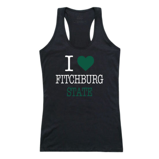 I Love Fitchburg State University Falcons Womens Tank Top