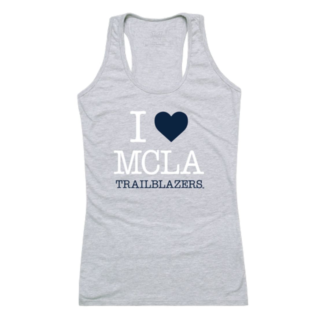 I Love Massachusetts College of Liberal Arts Trailblazers Womens Tank Top