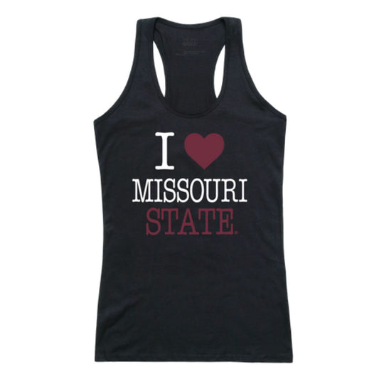 I Love Missouri State University Bears Womens Tank Top