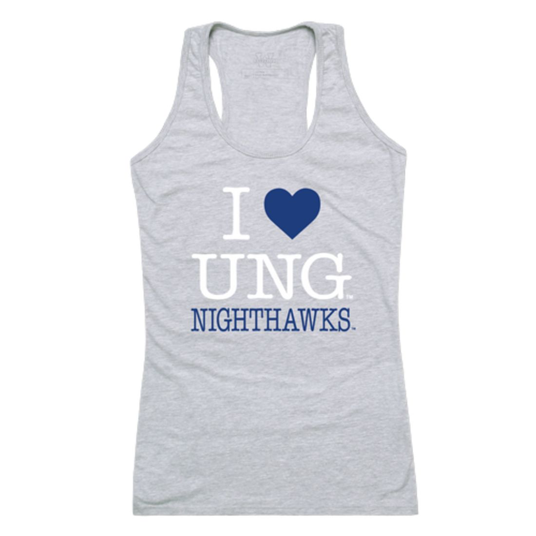 I Love University of North Georgia Nighthawks Womens Tank Top