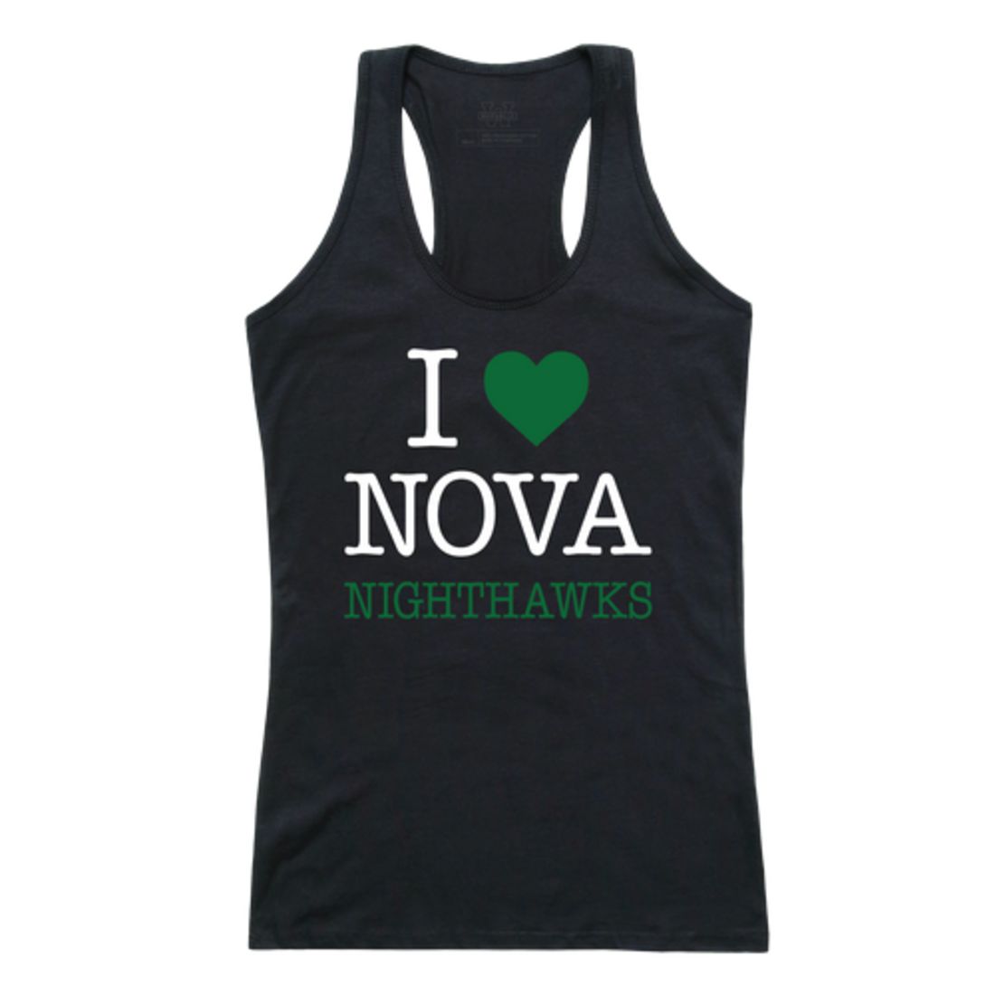 I Love Northern Virginia Community College Nighthawks Womens Tank Top