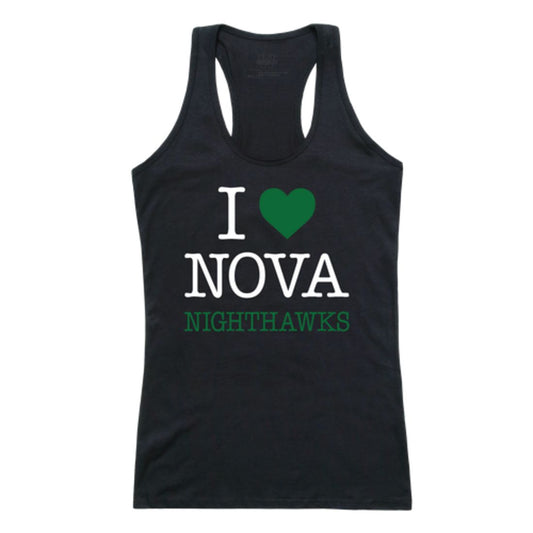 I Love Northern Virginia Community College Nighthawks Womens Tank Top