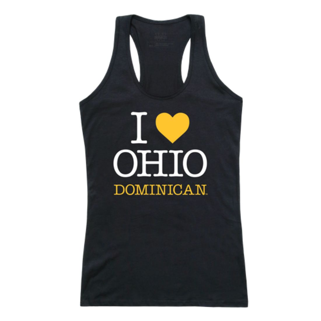I Love Ohio Dominican University Panthers Womens Tank Top