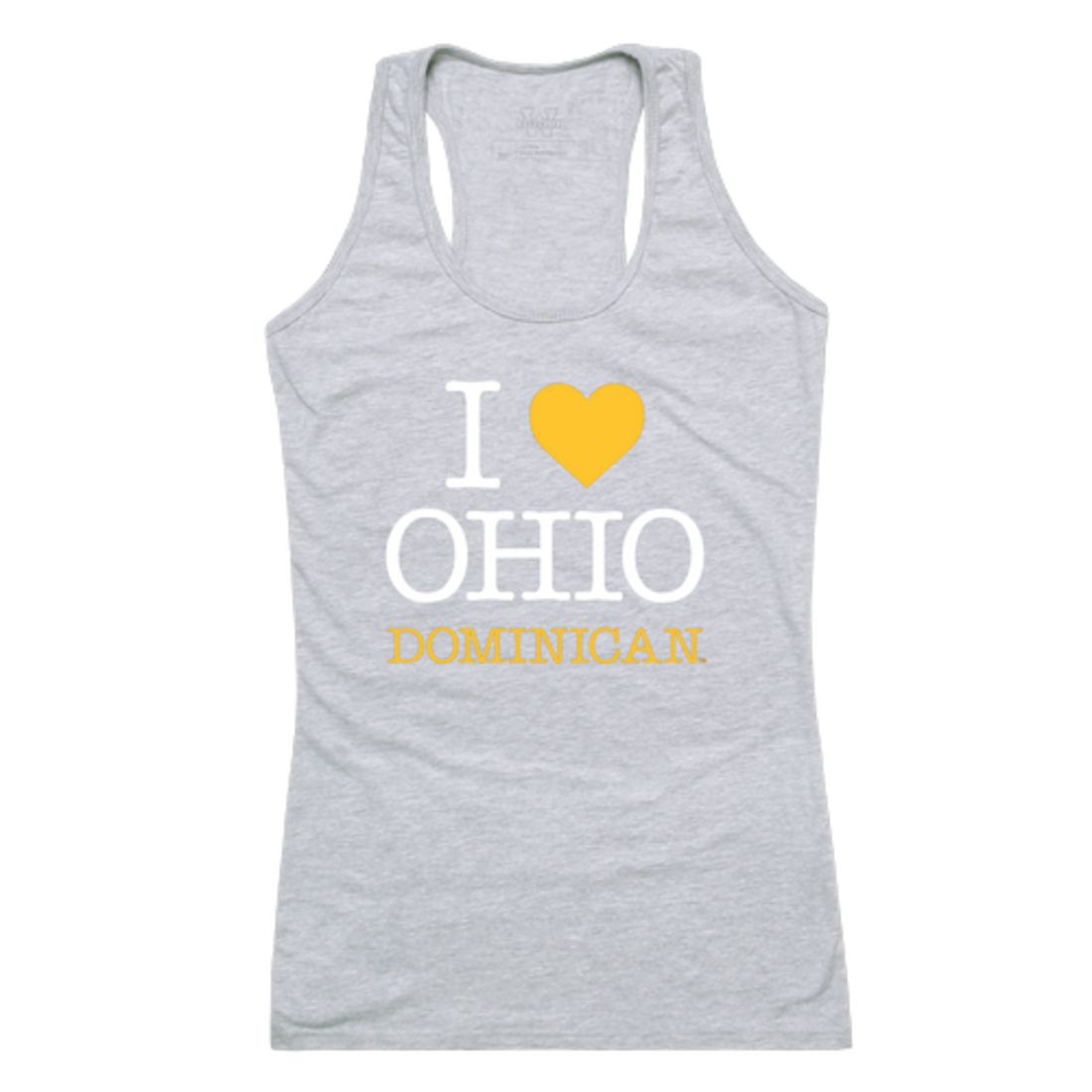 I Love Ohio Dominican University Panthers Womens Tank Top