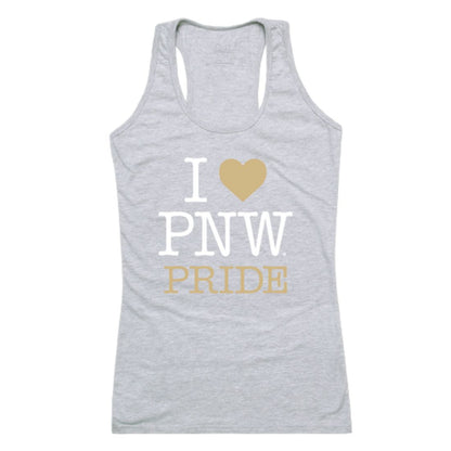 I Love Purdue University Northwest Lion Womens Tank Top