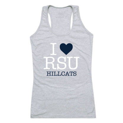 I Love Rogers State University Hillcats Womens Tank Top