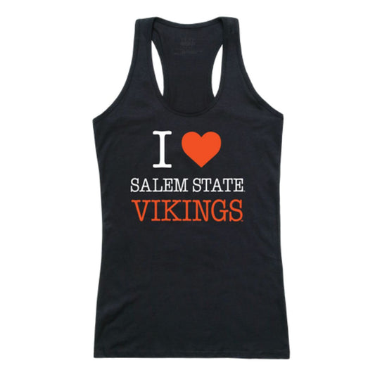 I Love Salem State University Vikings Womens Tank Top