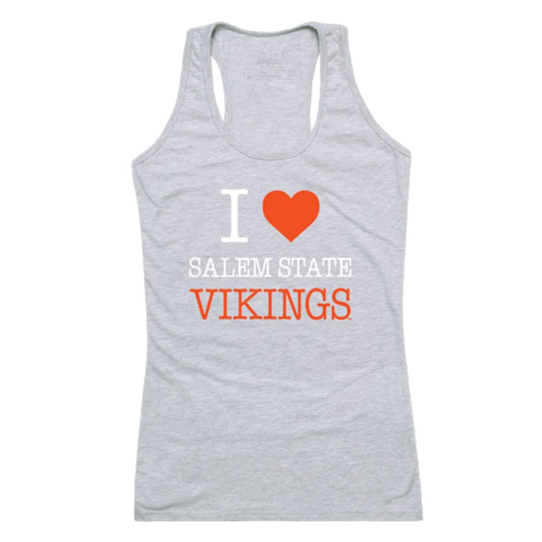 I Love Salem State University Vikings Womens Tank Top