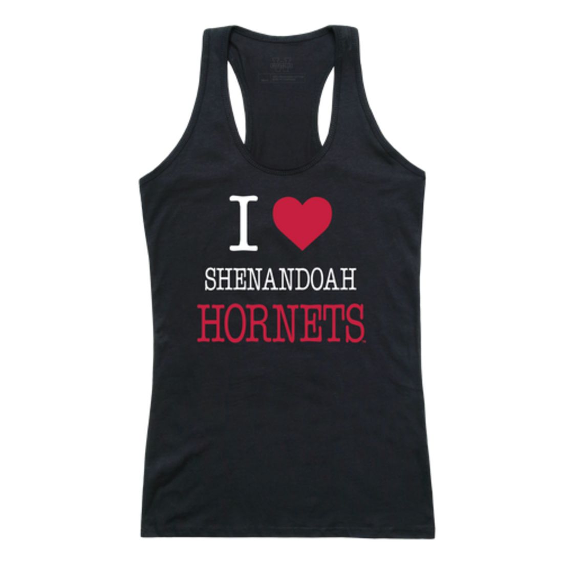 I Love Shenandoah University Hornets Womens Tank Top