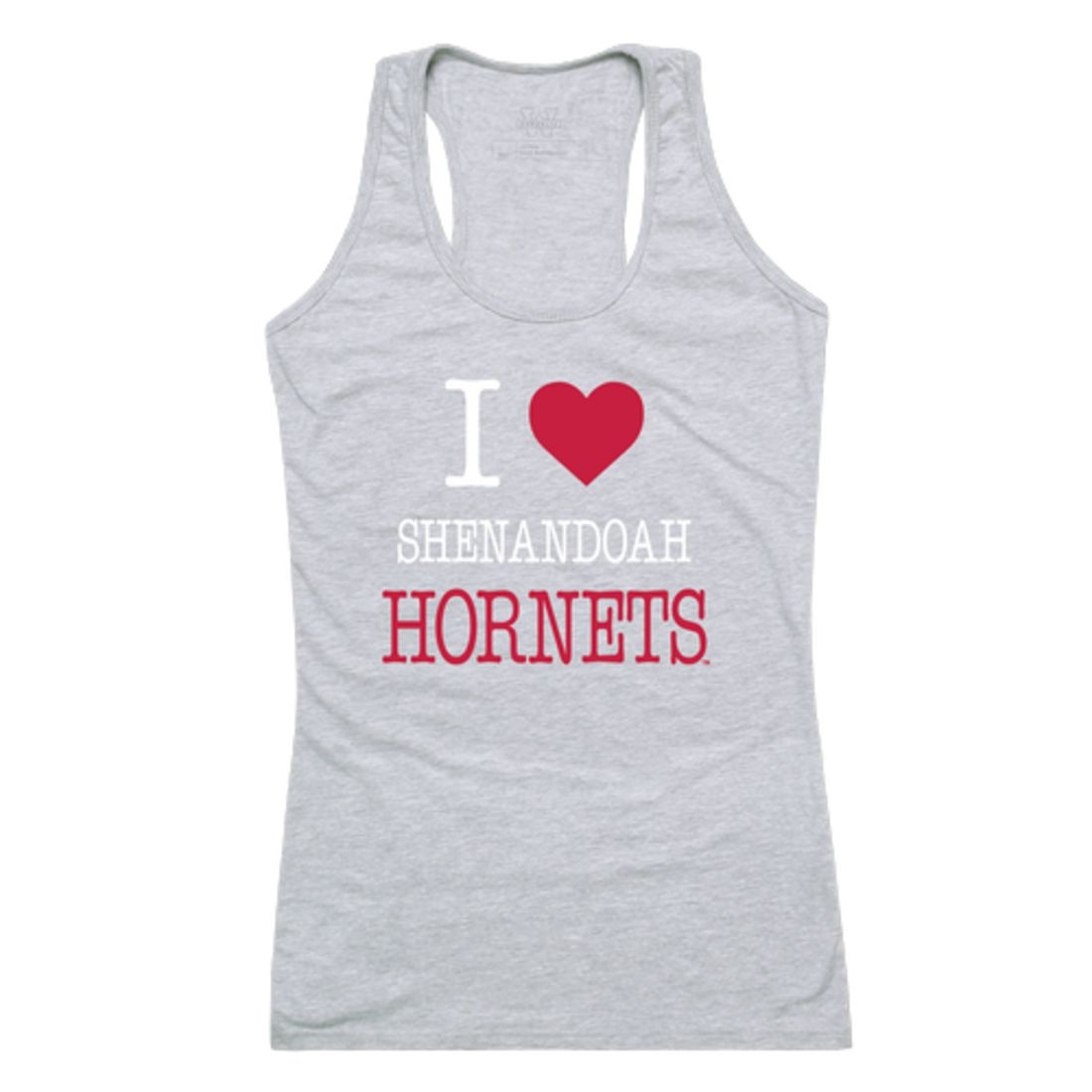 I Love Shenandoah University Hornets Womens Tank Top