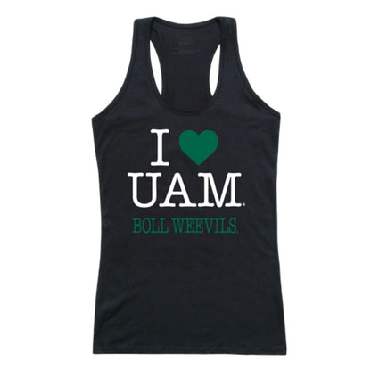 I Love University of Arkansas at Monticello Boll Weevils & Cotton Blossoms Womens Tank Top