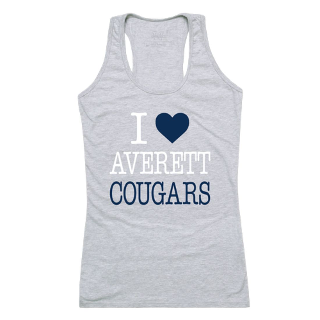I Love Averett University Averett Cougars Womens Tank Top