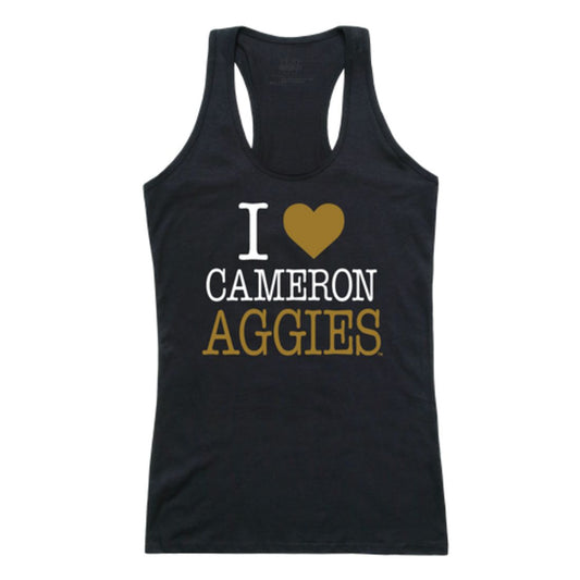 I Love Cameron University Aggies Womens Tank Top