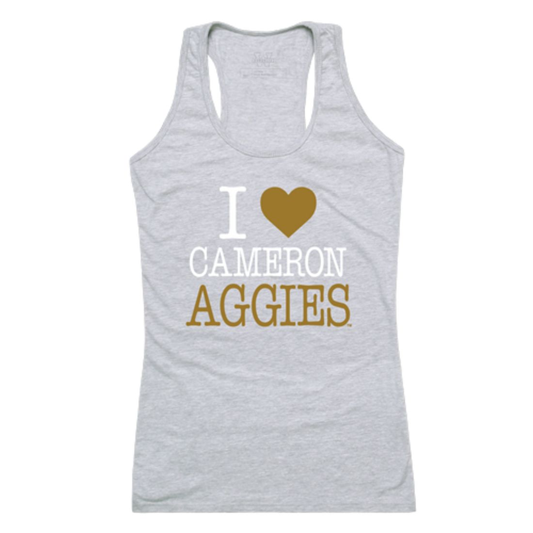 I Love Cameron University Aggies Womens Tank Top