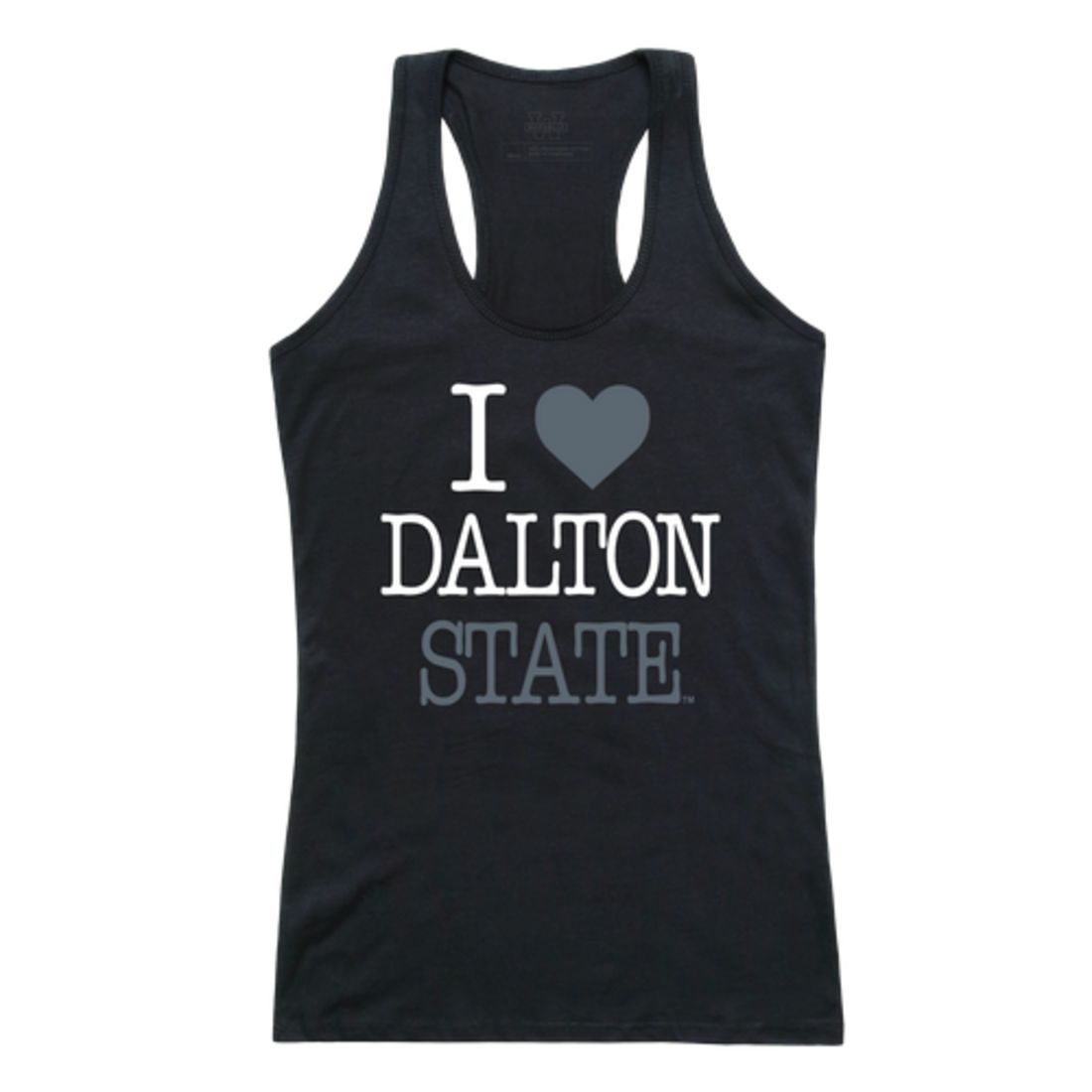 I Love Dalton State College Roadrunners Womens Tank Top