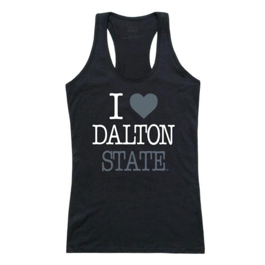 I Love Dalton State College Roadrunners Womens Tank Top
