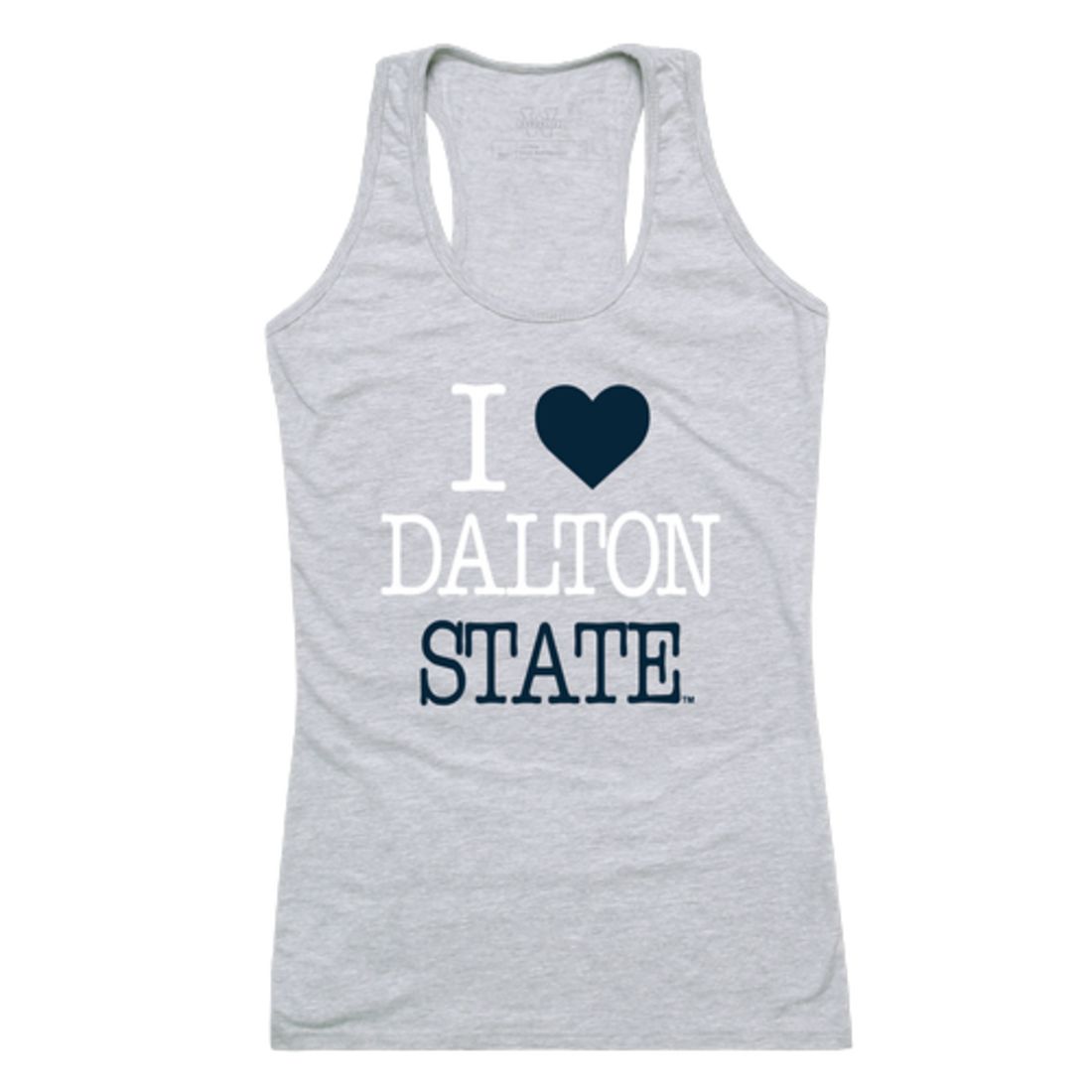 I Love Dalton State College Roadrunners Womens Tank Top