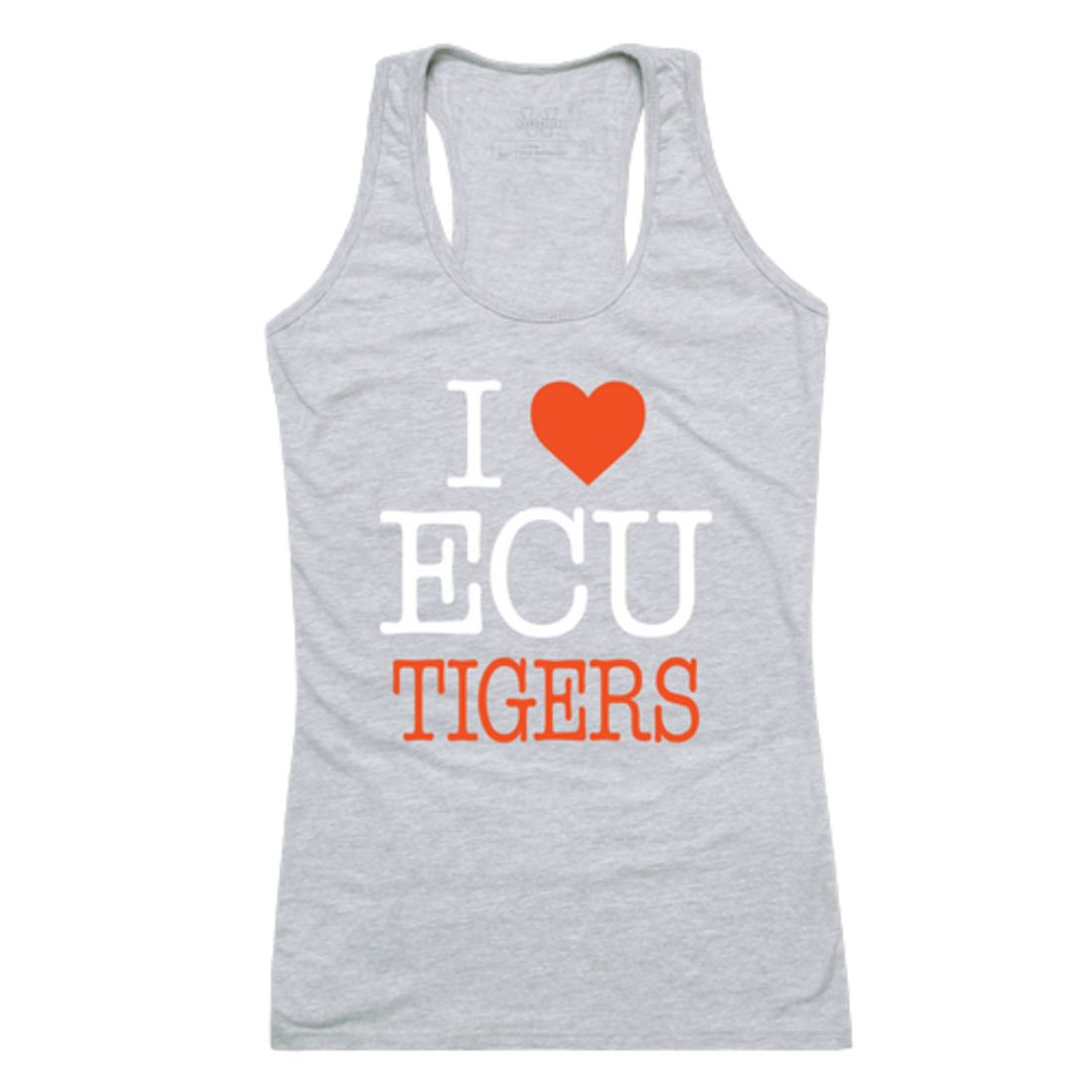 I Love East Central University Tigers Womens Tank Top