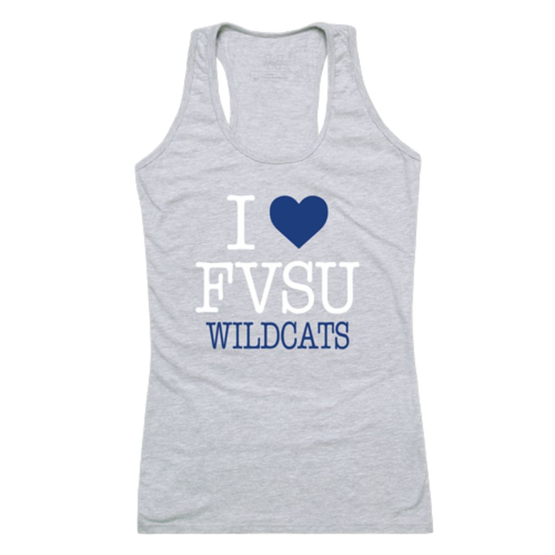 I Love Fort Valley State University Wildcats Womens Tank Top