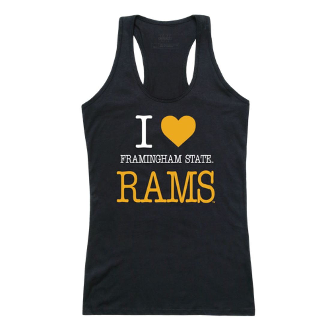 I Love Framingham State University Rams Womens Tank Top