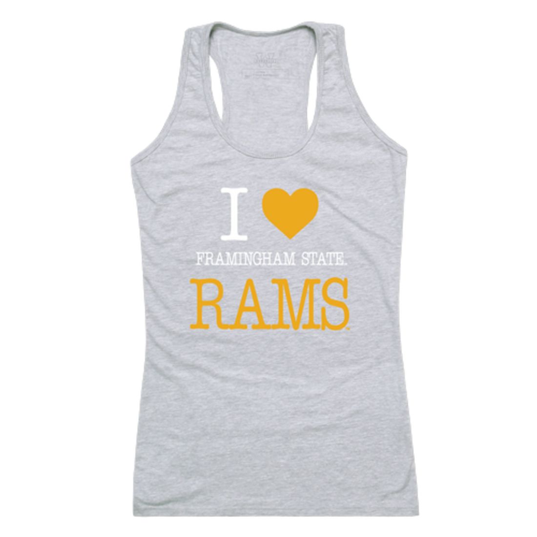 I Love Framingham State University Rams Womens Tank Top