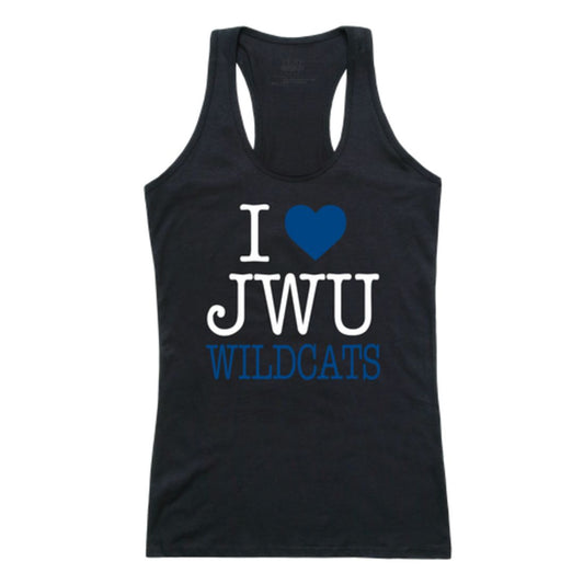 I Love Johnson & Wales University Wildcats Womens Tank Top