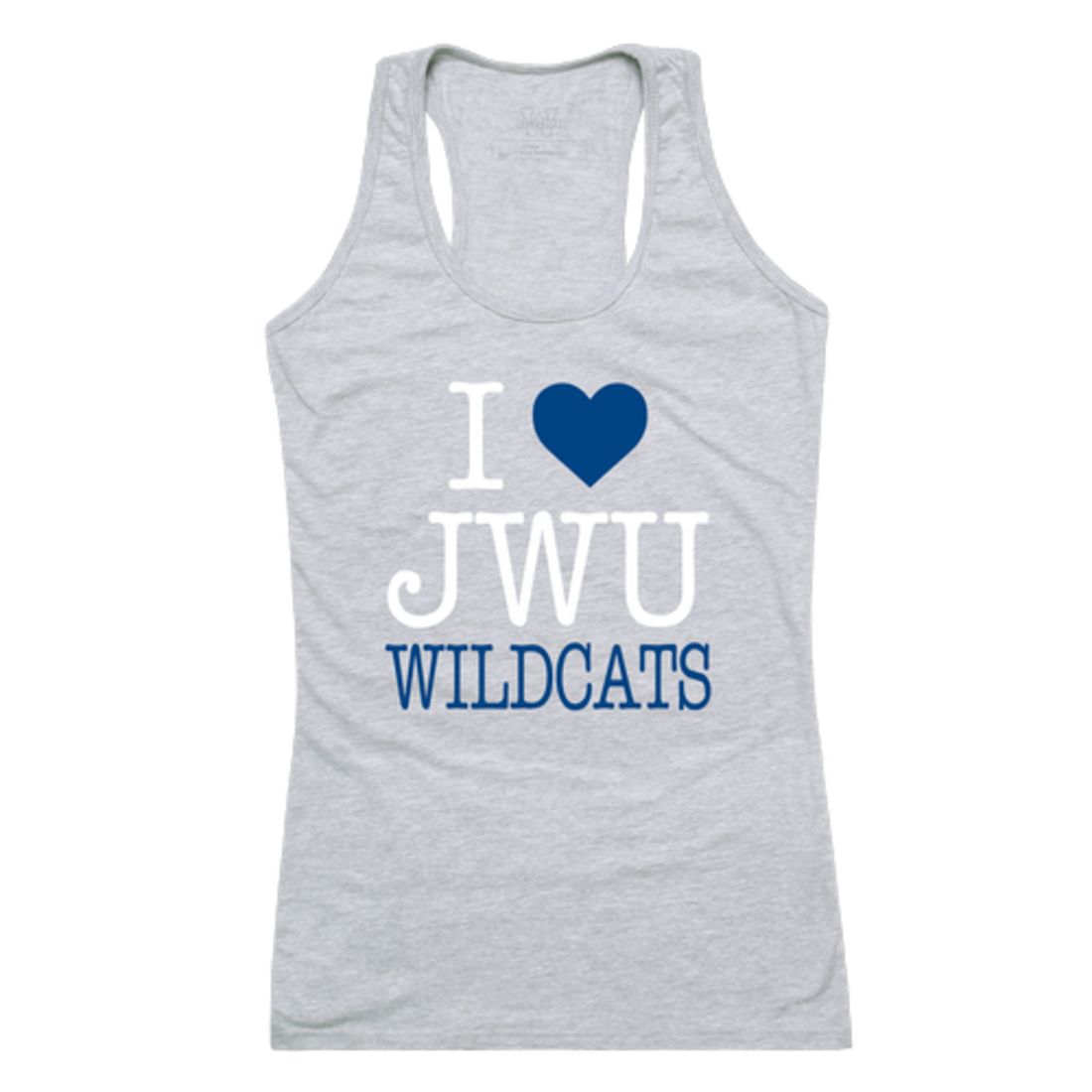I Love Johnson & Wales University Wildcats Womens Tank Top