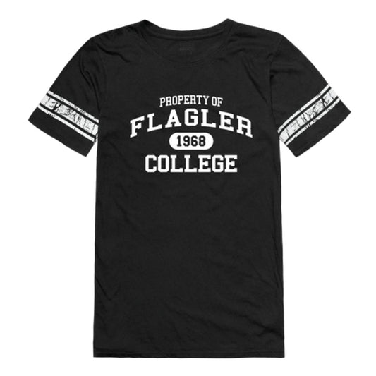 Flagler College Saints Womens Property Football T-Shirt Tee