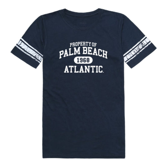 Palm Beach Atlantic University Sailfish Womens Property Football T-Shirt Tee