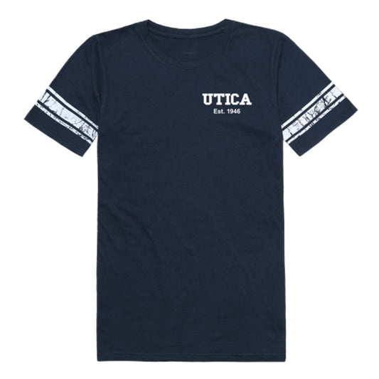 Utica College Pioneers Womens Practice Football T-Shirt Tee