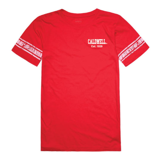 Caldwell University Cougars Womens Practice Football T-Shirt Tee