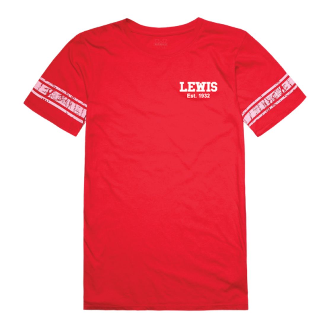 Lewis University Flyers Womens Practice Football T-Shirt Tee