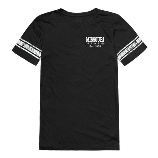 Missouri State University Bears Womens Practice Football T-Shirt Tee