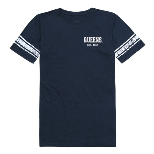 Queens University of Charlotte Royals Womens Practice Football T-Shirt Tee